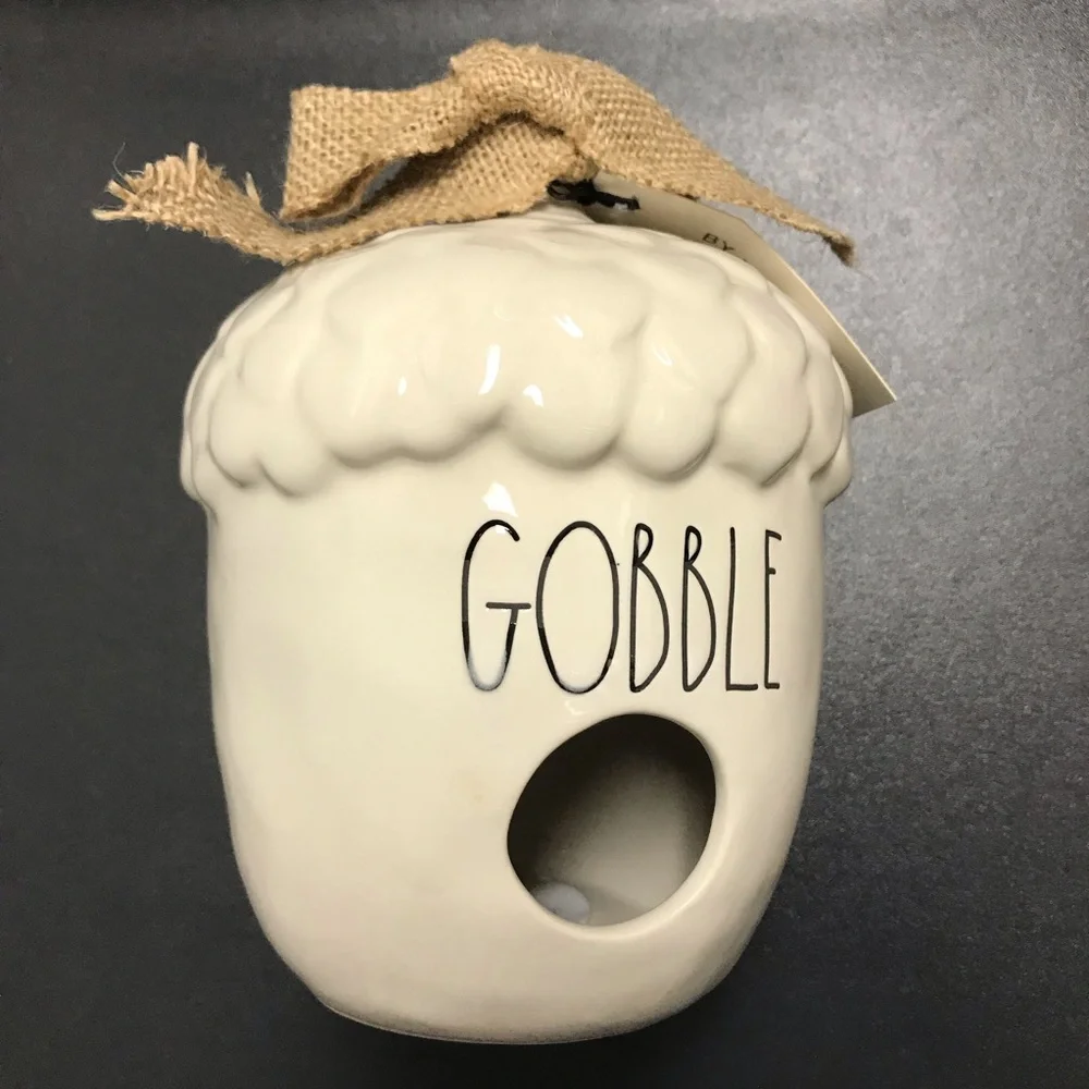 Rae Dunn Gobble Acorn Birdhouse